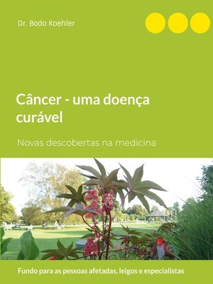 cover image of Câncer--uma doença curável